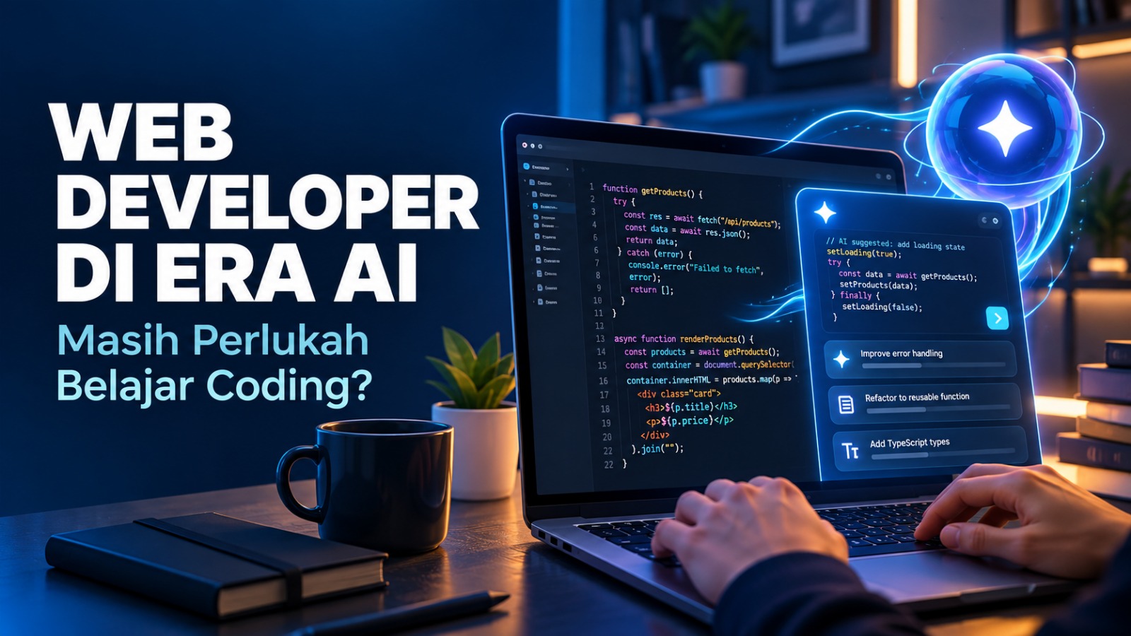Web Developer di Era AI: Masih Perlukah Belajar Coding?