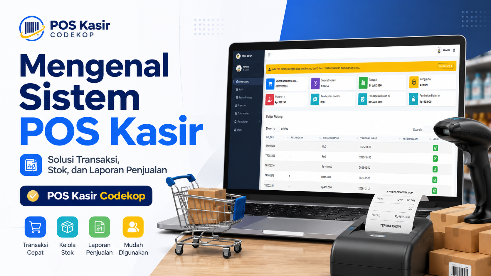 Mengenal Sistem POS Kasir dan Manfaatnya untuk Bisnis