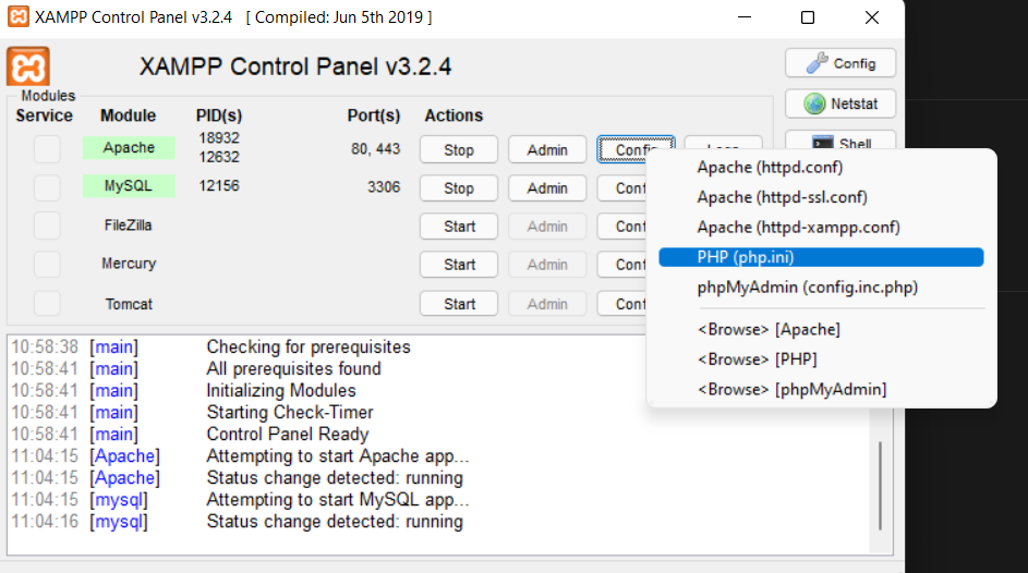 Cara Menginstal dan Mengaktifkan PHP GD, INTL, ZIP untuk PhpSpreadsheet di XAMPP