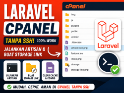 Cara Menjalankan Perintah Artisan dan Membuat Storage Link Laravel di cPanel Tanpa SSH
