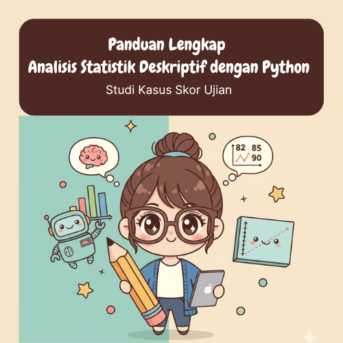 Panduan Lengkap Analisis Statistik Deskriptif dengan Python: Studi Kasus Skor Ujian