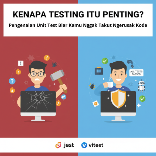 Kenapa Testing Itu Penting? Pengenalan Unit Test Biar Kamu Nggak Takut Ngerusak Kode
