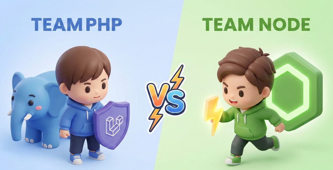 PHP vs JavaScript (Node.js): Perang Backend Abadi, Kamu Cocok Masuk Tim Mana?