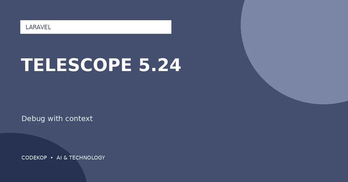 Laravel Telescope 5.24 Menambah Command untuk Debugging