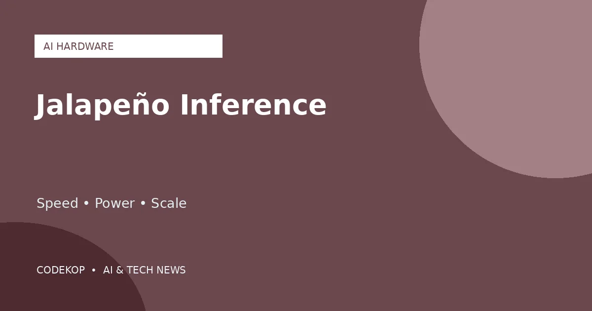 OpenAI membagikan hasil awal chip inferensi Jalapeño