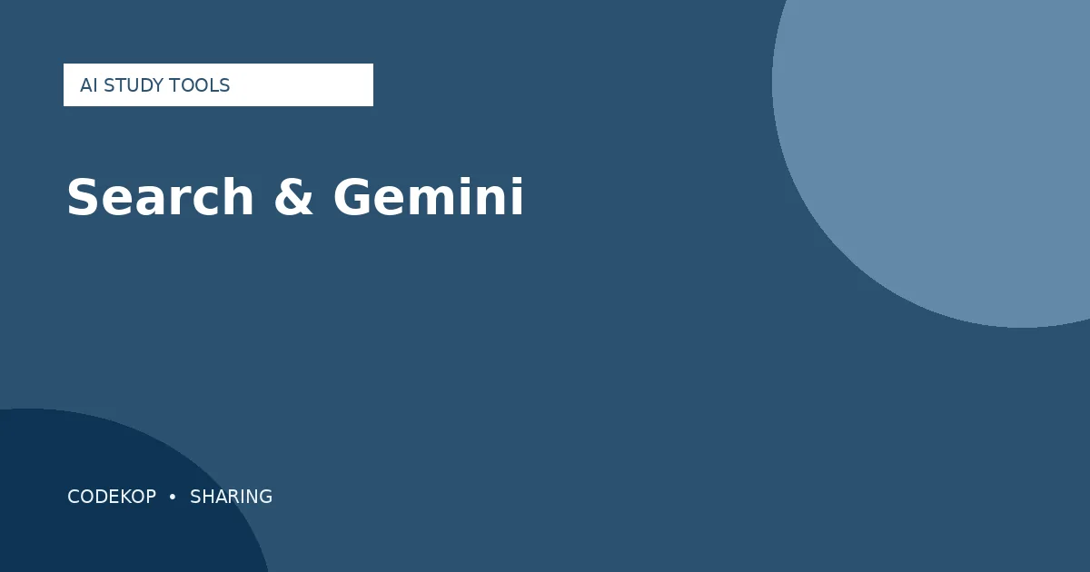 Google menghadirkan alat belajar AI baru di Search dan Gemini